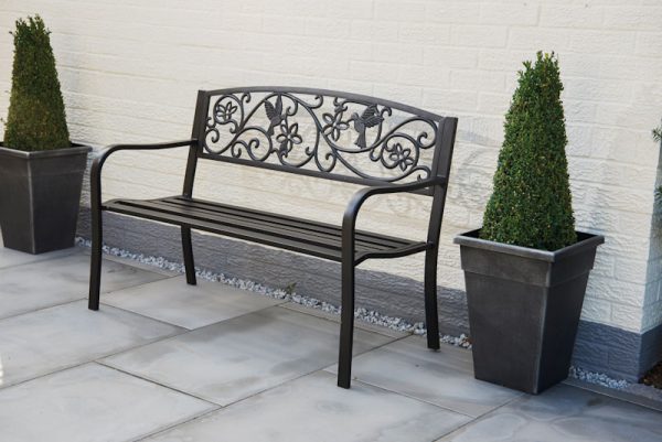 'Hummingbird' Bench - Black